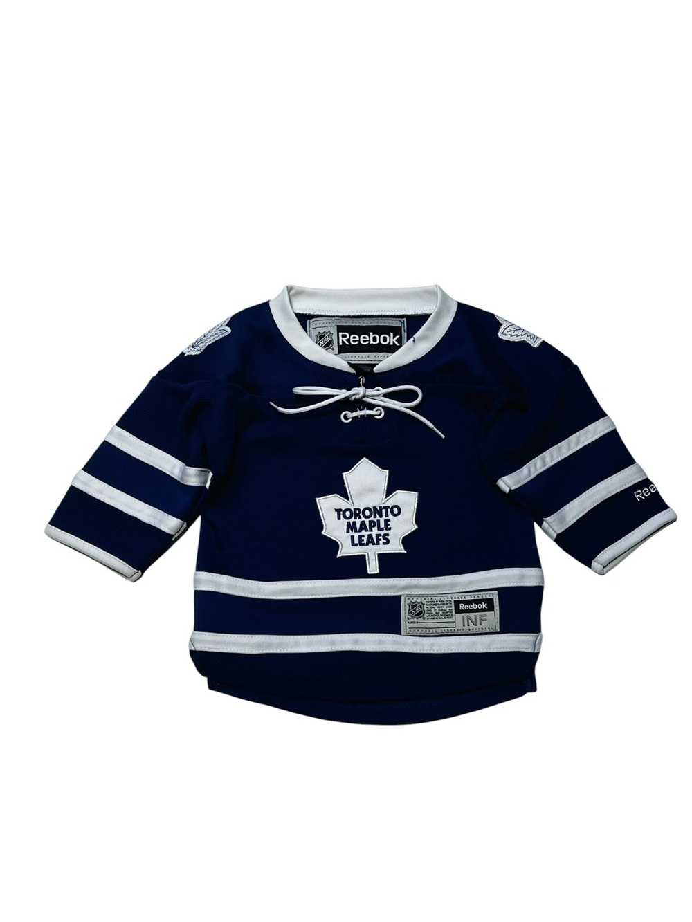 Reebok Kids Navy and White Toronto Maple Leafs Jersey